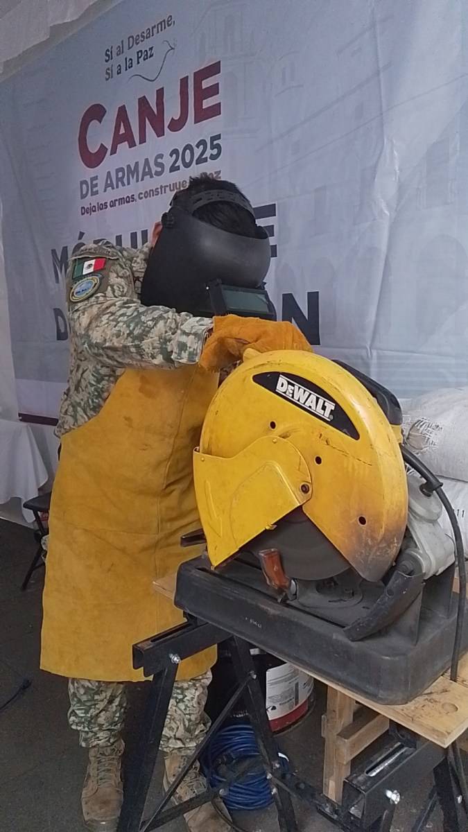 Canje de Armas 2025 rompe récord: más de 4 millones de pesos y 617 armas fuera de circulación