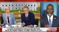Chicago mayor snaps back at MSNBC's Joe Scarborough in tense argument over more cops