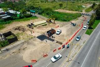 Avanzan trabajos de rehabilitación hidráulica en distintos puntos de la ciudad