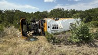 LIVE UPDATES: Leander ISD school bus rollover crash; 9 kids, driver injured, 2 kids airlifted