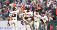 Smith's 3-run single, Gilbert and Fitzgerald HRs help the Giants beat the Rays 7