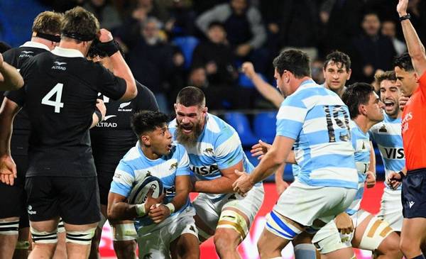 Histórico triunfo de Los Pumas contra los All Blacks
