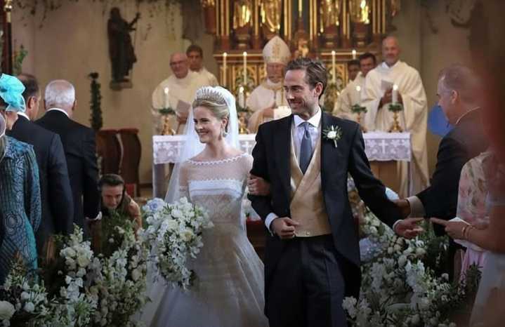 Princesa María Carolina de Liechtenstein se casa con venezolano Leopoldo Maduro Vollmer