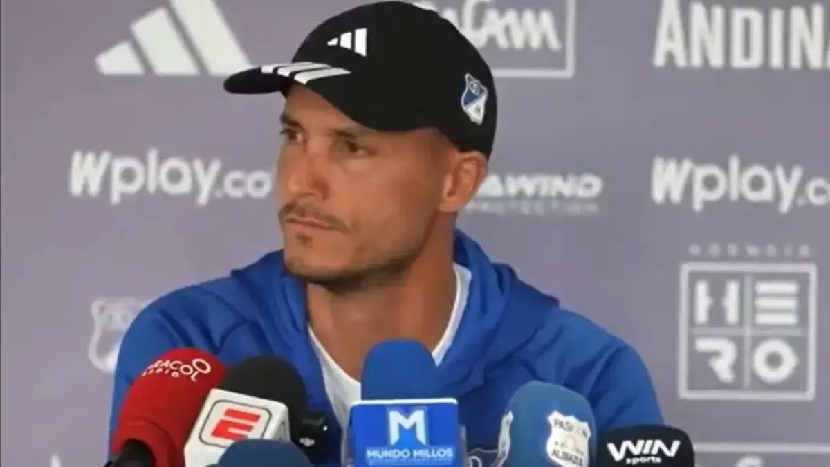 David González dice que no se va de Millonarios, pese a la derrota contra Tolima y el último lugar: 'No se me ha pasado por la cabeza ni se me pasará'