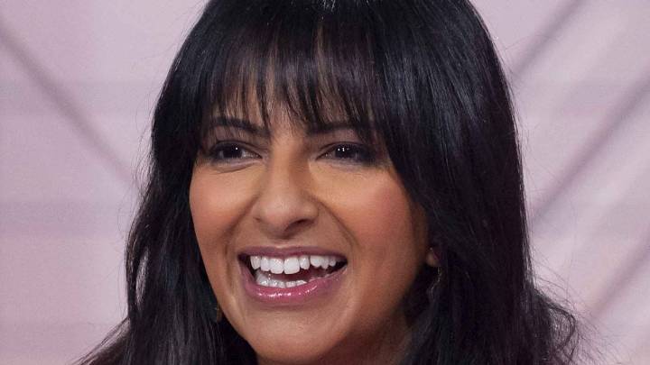 Ranvir Singh brings the heat in a red hot dress and gold shoes