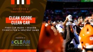 Enter for chance to win a free cash wash when Browns shut out opponent for a quarter
