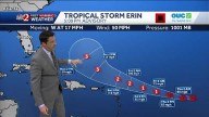 Tropical Storm Erin to gain hurricane strength in coming days