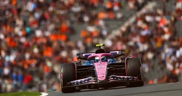 Franco Colapinto terminó 18º en la primera práctica del GP de Países Bajos
