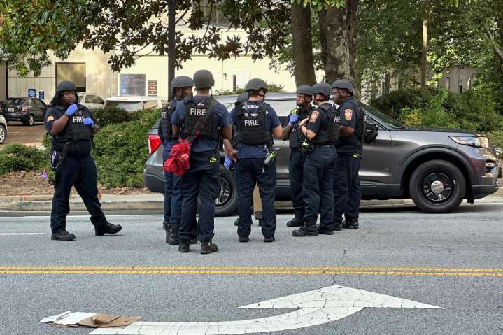 Suspect dead after shooting at Emory University, officer wounded