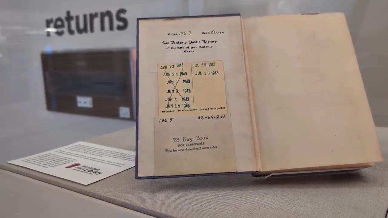 Library book returned in Texas after 82 years