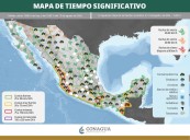 PRONÓSTICO DEL TIEMPO: Prevé SMN lluvias fuertes para Quintana Roo