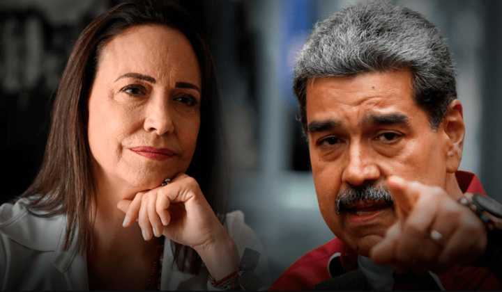 María Corina:»Días de Ocultar mensaje original Maduro están contados»