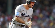 Myers and Marsee homer in 3-run 9th to lift the Marlins past the Red Sox, 5