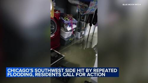 Chicago officials urge Southwest Side residents to report flood damage to allow financial relief through disaster declaration