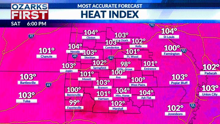 Heatwave to bring 100-degree temperatures