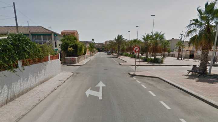 Cuatro heridos en un accidente de tráfico en Puerto de Mazarrón
