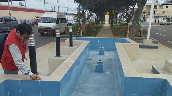 Advierten deficiencias constructivas en obras de la Av. Pacífico de Nuevo Chimbote