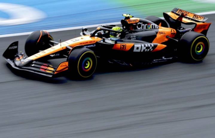 Lando Norris lidera los entrenamientos libres del GP de Países Bajos