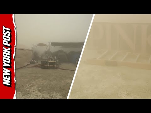 Wild Dust Storm Wreaks Havoc At Burning Man Festival As Campsites Are Blown Away