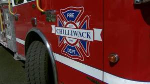 Chilliwack fire crews battle apartment blaze Friday