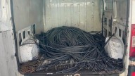 Detenidos los tres presuntos responsables del robo de 4.500 metros de cable de cobre en las obras de la A