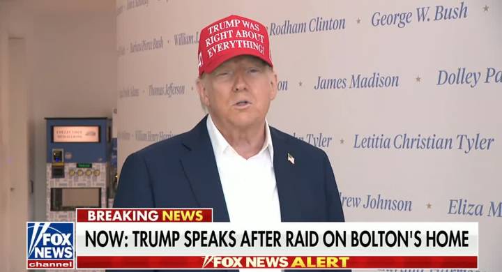 Trump's Meandering Response To The John Bolton Raid
