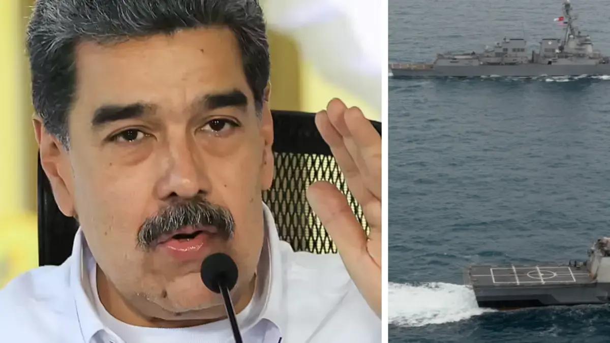 Nicolás Maduro convoca al alistamiento de todas las 'fuerzas milicianas' de Venezuela este fin de semana tras el despliegue militar de Estados Unidos