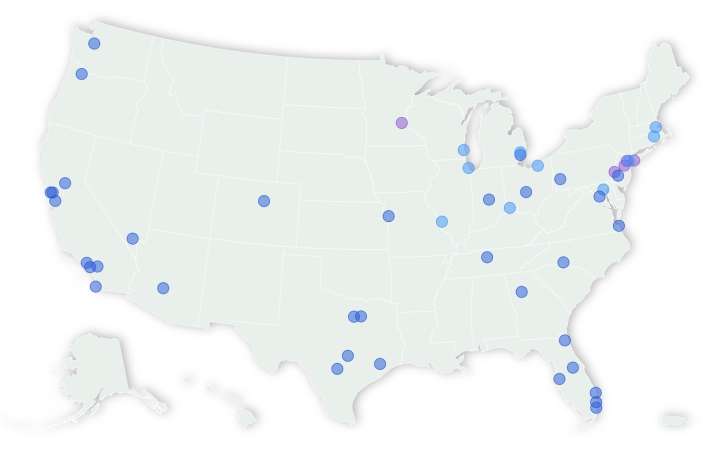 Housing Map Shows Only Five Remaining 'Sellers Markets' in US