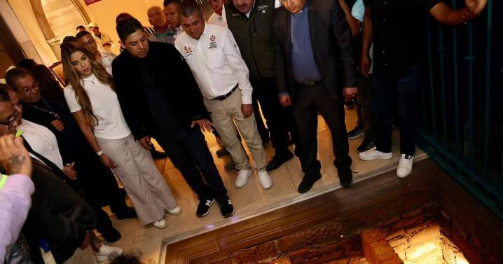 Descubren túnel histórico en el barrio fundacional de Tlaxcala, San Luis Potosí