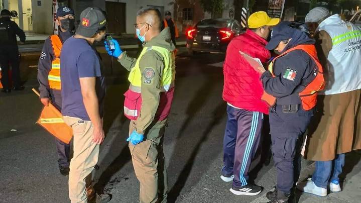Deja operativo de alcoholimetría en la capital 15 conductores sancionados