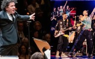 Dudamel y la Sinfónica Simón Bolívar hacen historia como teloneros de Coldplay