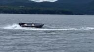 Runaway boat on Lake Winnipesaukee after operator was thrown from it