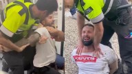 Un vigilante de Renfe se ensaña con un excompañero entre el reproche de los pasajeros: "Lo está torturando"