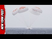 SpaceX astronauts return after rescuing stuck Boeing crew at ISS