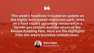 Around the Hub: Downtown Park, new restaurant, banana pudding in news