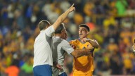 Jardine y Brunetta tienen acalorada discusión al finalizar Tigres vs América