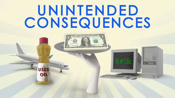 Great Moments in Unintended Consequences: Obscenity Blocks, Cooking Oil, and D.C.'s Tipped Minimum Wage (Vol. 19)