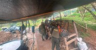 Cansados de que les contaminaran el río, la comunidad denunció y la Policía capturó a 16 personas por minería ilegal en Santa Rosa de Osos