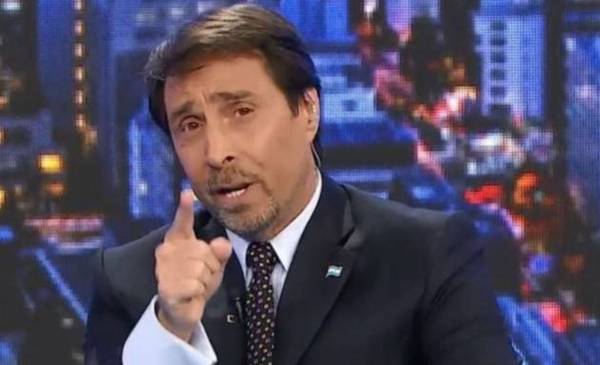 VIDEO. Feinmann, patoteado: “Hasta que esté preso Peretta, no paro”