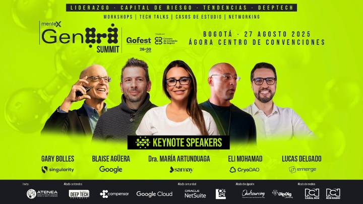 MenteX Colombia: qué es, líderes, aliados y el impacto del Genera Summit 2025
