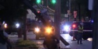 Car crash causes power outage in Maple Heights