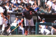Guardians place first baseman Carlos Santana on outright waivers