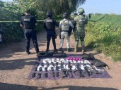 Guardia Nacional abate a miembro del cártel Santa Rosa de Lima