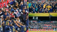 La eufórica celebración de los jugadores de Alianza con hinchas tras pase a cuartos de final de Copa Sudamericana