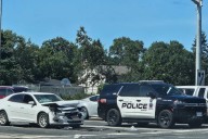 Collision at Arthur Street West and Highway 61 intersection