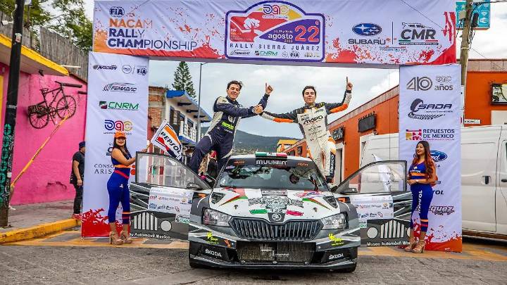 Alejandro Sánchez triunfó en el Rally Sierra Juárez 2025