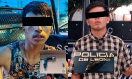 DETIENEN A DOS HOMBRES ARMADOS EN DIFERENTES HECHOS EN LEÓN