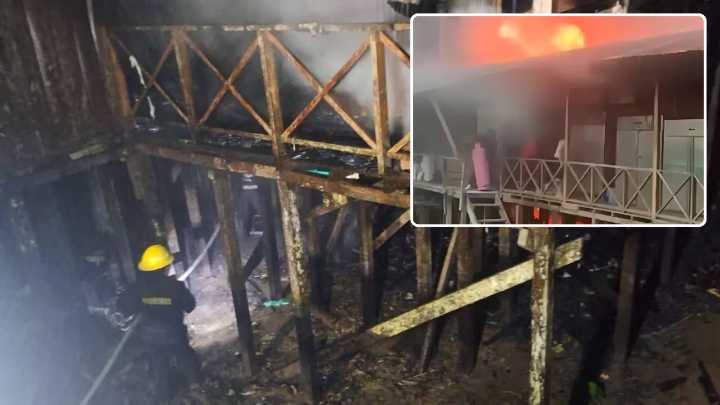 Emergencia en Amazonas: incendio en hotel turístico deja 17 lesionados