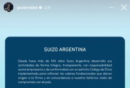 Presuntas coimas. Milei compartió un comunicado de la droguería Suizo Argentina en medio del escándalo por los audios