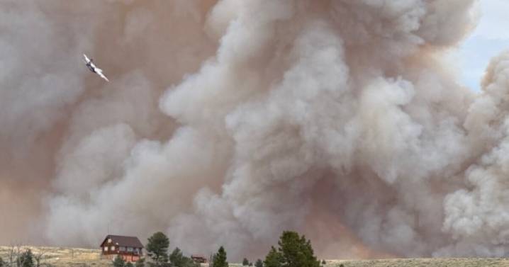 McAllister Fire erupts Saturday afternoon, evacuation WARNINGS issued